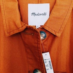 NWT Madewell Oversized Chore Coat (M)